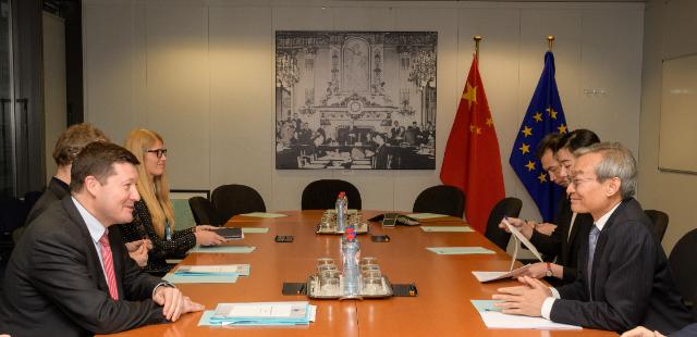 La relación de China con la Unión Europea