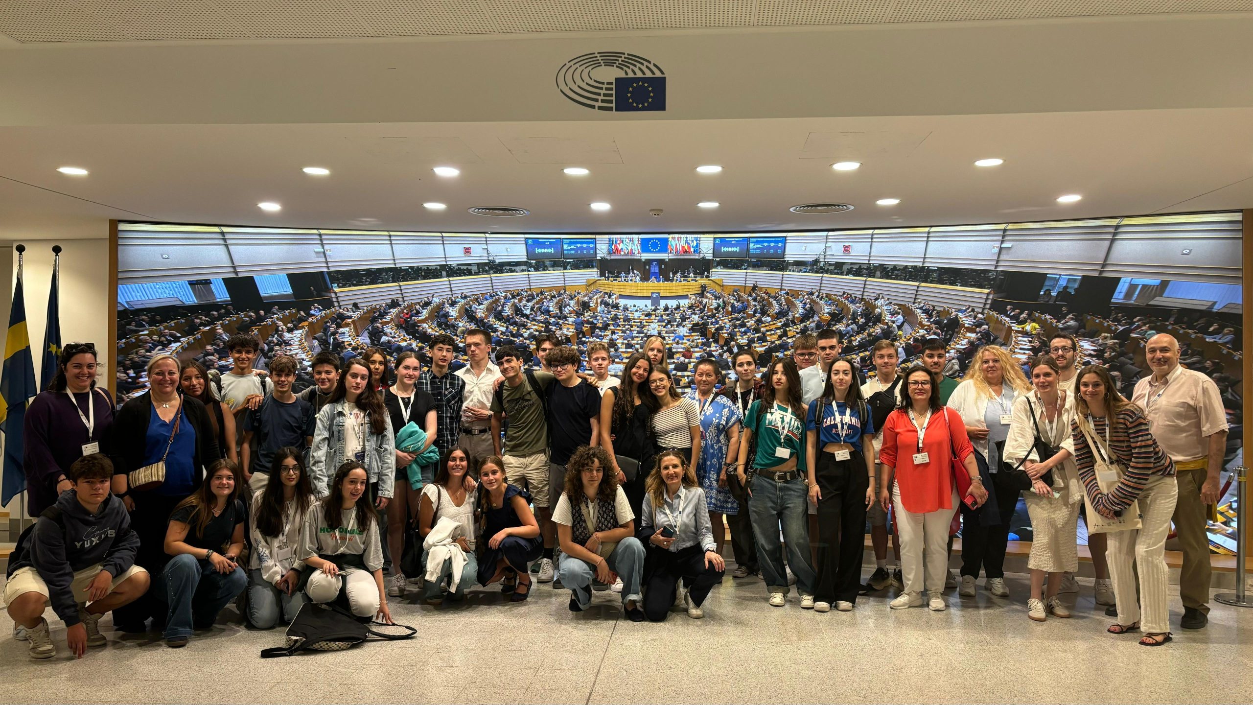 Los alumnos del proyecto EUDEMOS conocen el funcionamiento del Parlamento Europeo